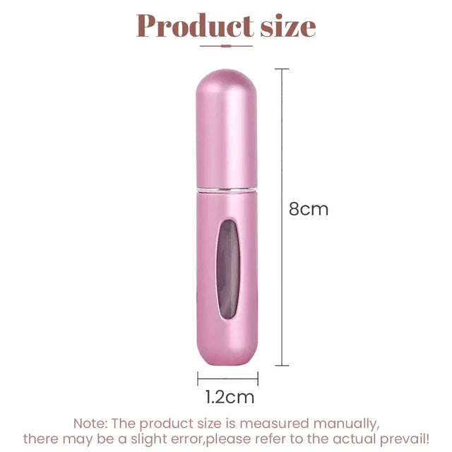 Refillable Mini Perfume Spray Bottle - 5Ml Capacity