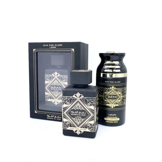 Bade'e Al Oud Oud for Glory Lattafa Perfumes set - Dubai perfumes SA