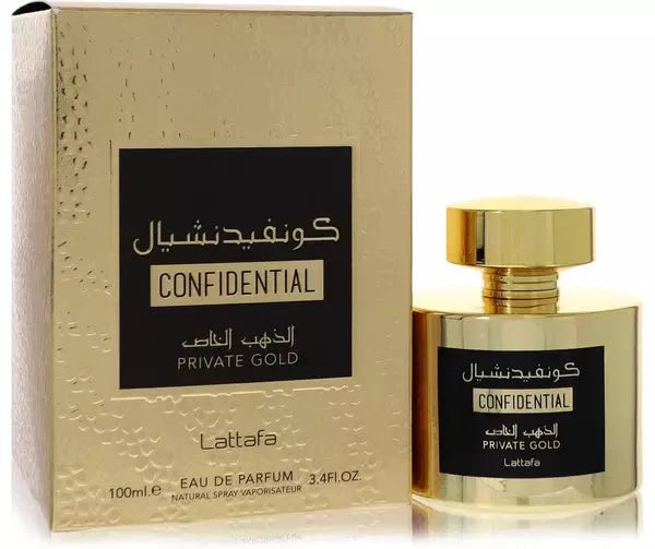 Confidential Private Gold Cologne Lattafa - Dubai perfumes SA
