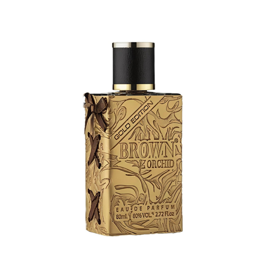 限定 brunt golden arm ゴールド bush de brunt ② Brown Orchid Gold Edition Eau De Parfum 100ml - Fragrance World