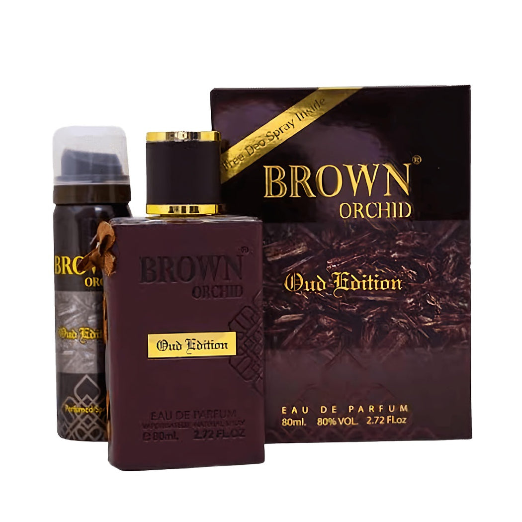 Brown Orchid Oud Edition Eau De Parfum 100ml - Fragrance World