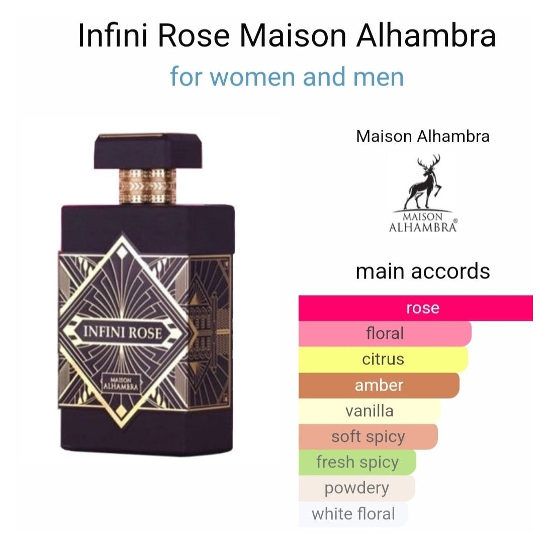 Infini Rose Maison Alhambra 100ml – Dubai perfumes SA