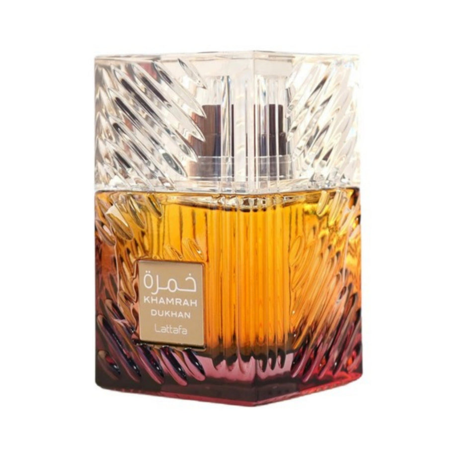 Lattafa Khamrah Dukhan 100ml 香水 Khamrah dukhan Eau De Parfum 100ml - Lattafa – Dubai perfumes SA