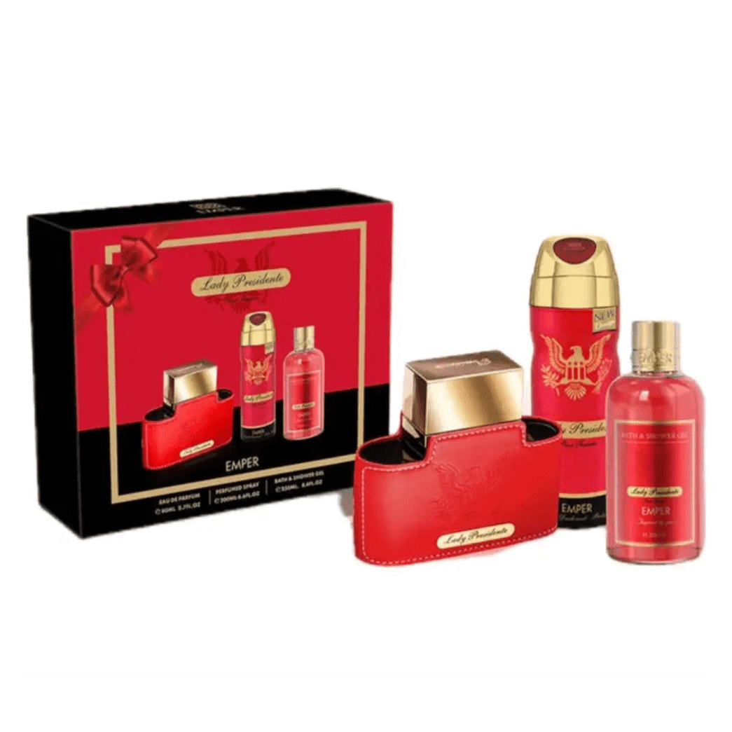 Lady President Emper 3 in 1 gift set
