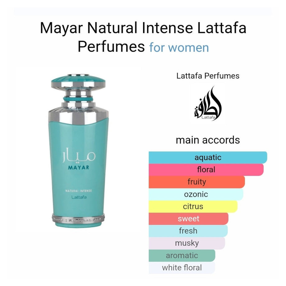 Mayar Natural Intense 100ml - Lattafa – Dubai perfumes SA