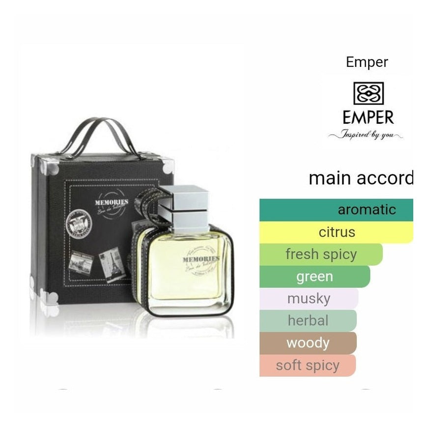 Memories Pour Homme Emper Perfumes 100ml – Dubai perfumes SA