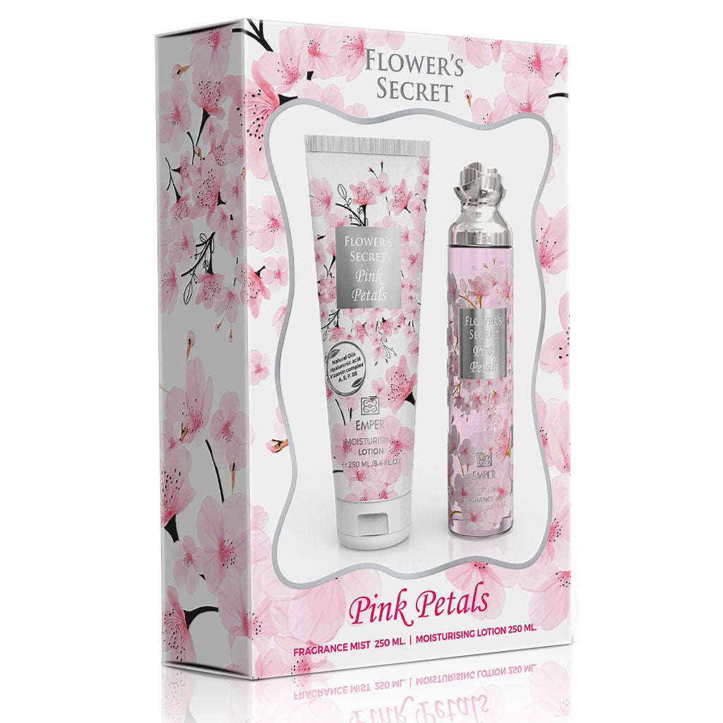 Flowers Secret Pink Petals 2 In 1 Set