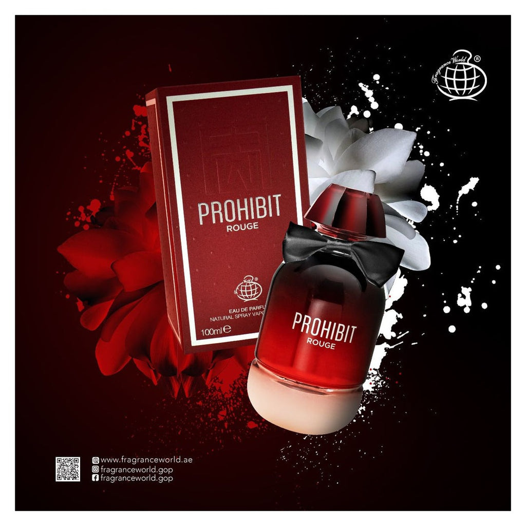 Prohibit Rouge 100ml – Dubai perfumes SA