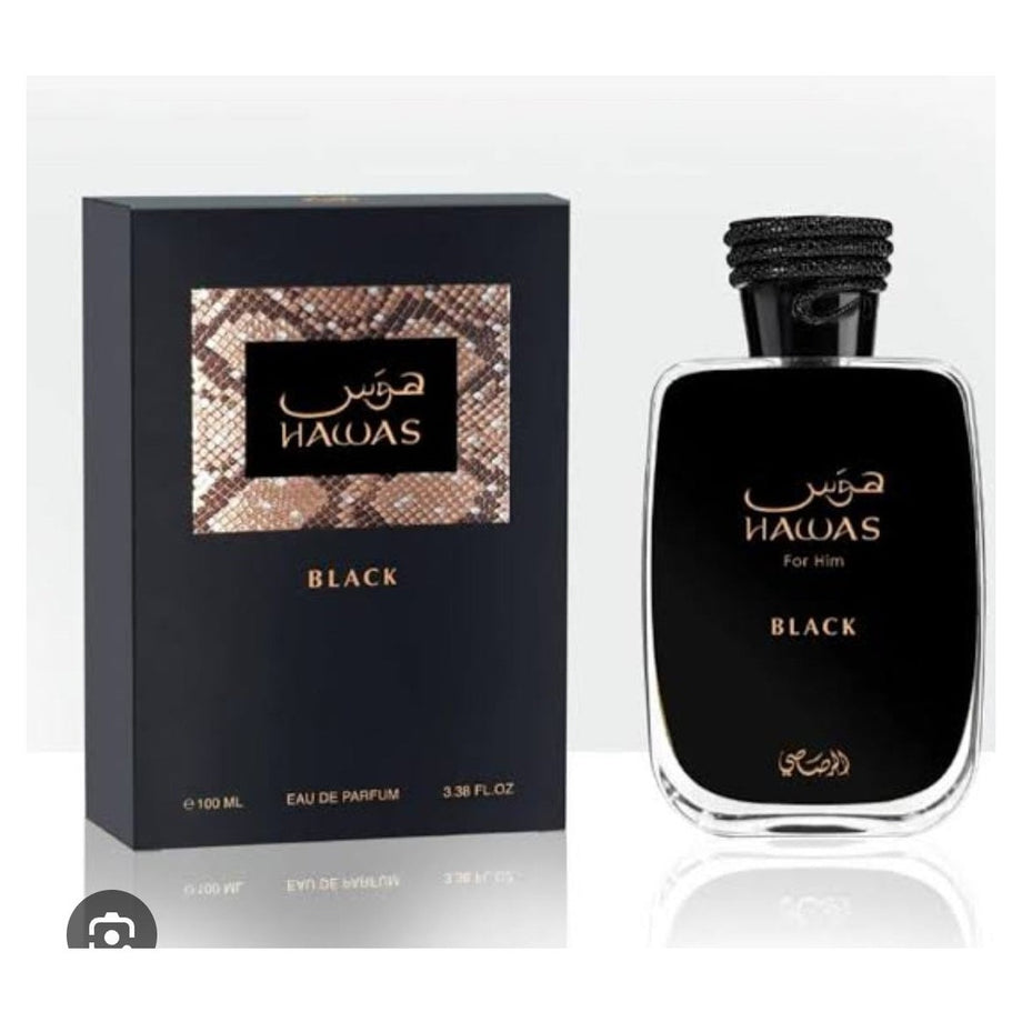 Rasasi Hawas Black 100ml – Dubai perfumes SA