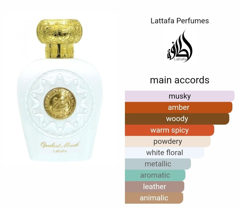 Opulent Musk Lattafa Perfumes EDP 100ml Dubai perfumes SA