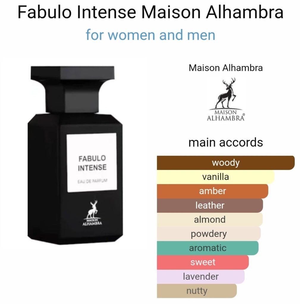 Fabulo Intense Maison Alhambra Edp 80Ml