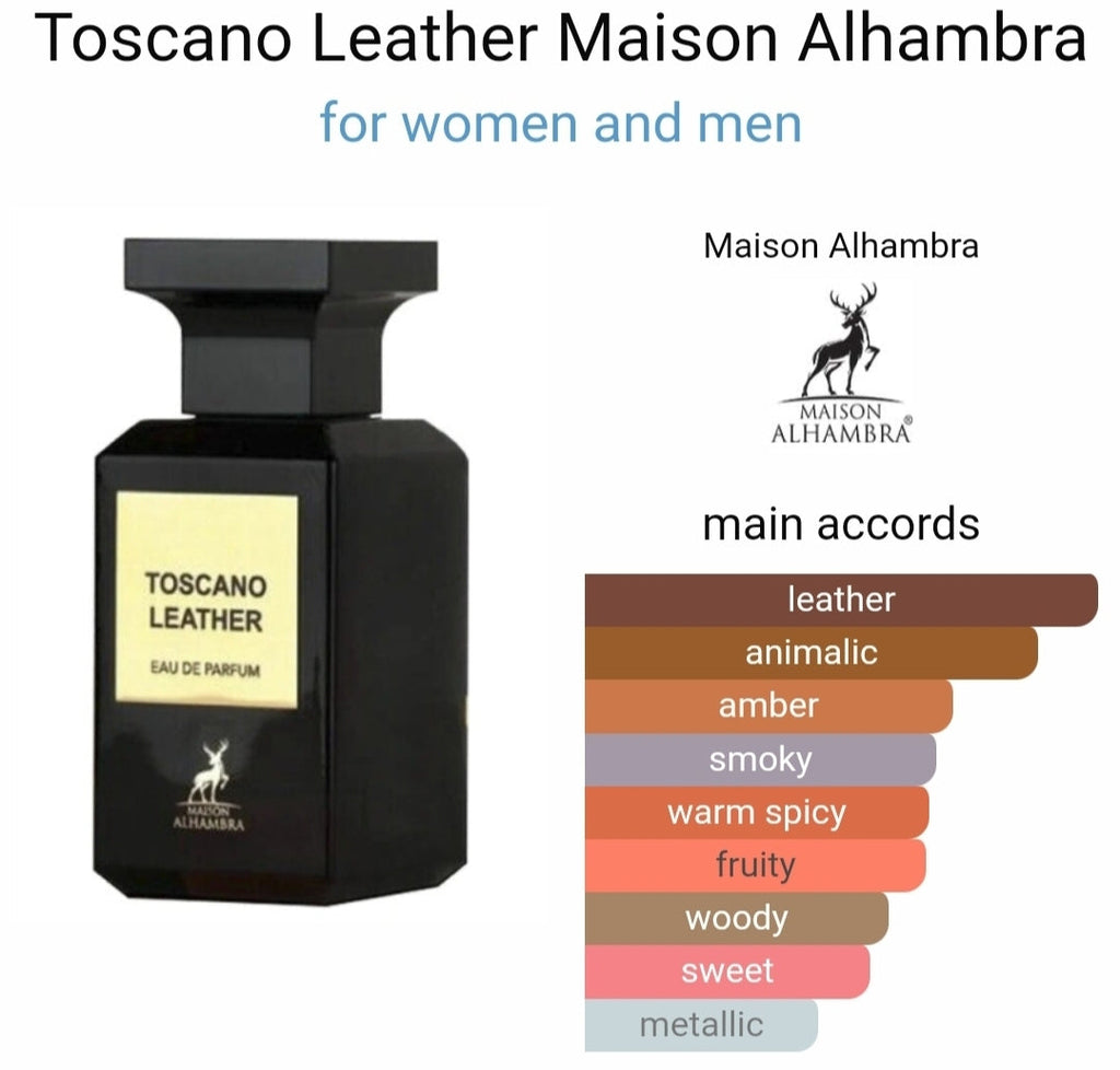 Toscano Leather Maison Alhambra – Dubai perfumes SA