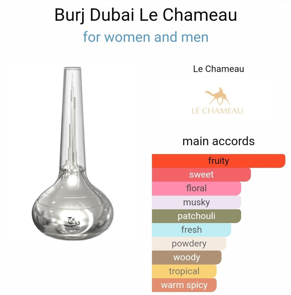 Burj Dubai Le Chameu Perfumes 100Ml