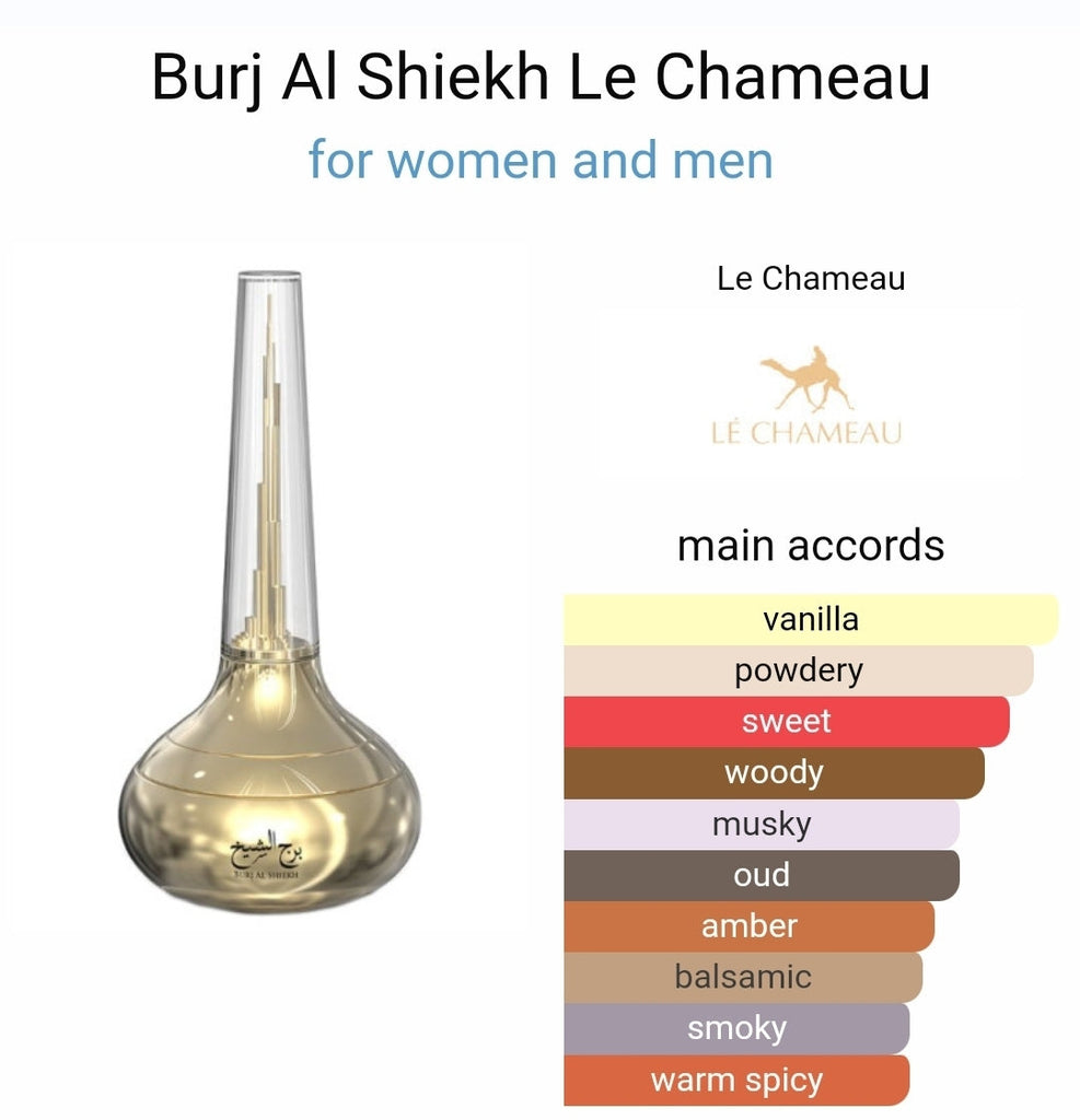 Burj Al Shiekh Le Chameu Perfumes 100Ml