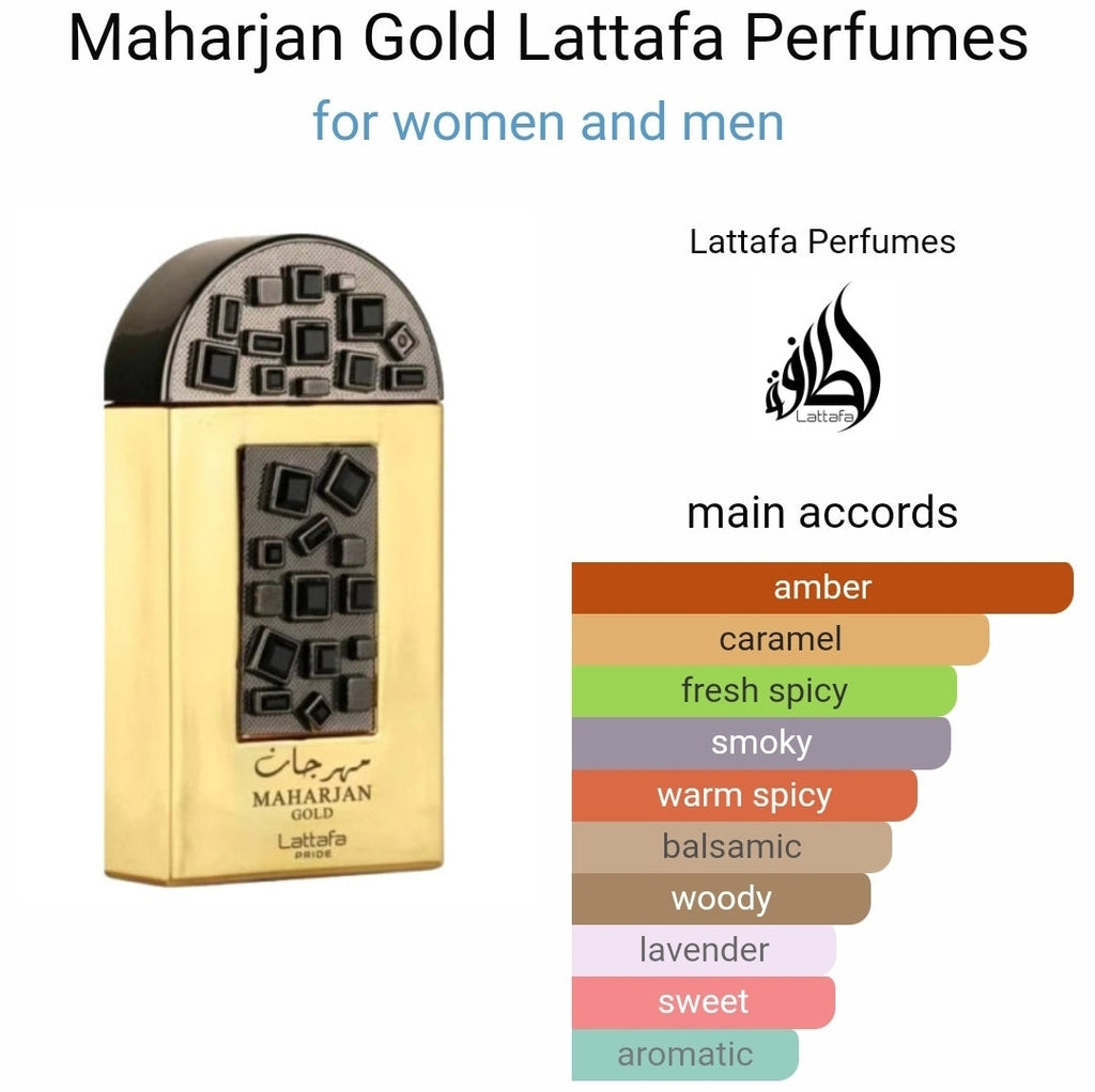 Maharjan Gold Lattafa Perfumes 100Ml