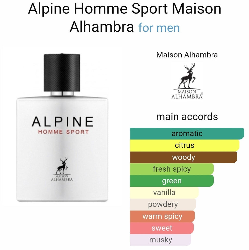 Alpine Homme Sport Edp Maison Alhambra 100Ml