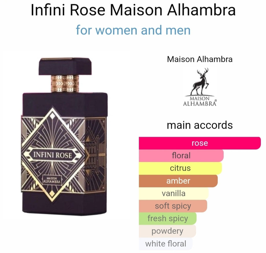 Infini Rose Maison Alhambra 100ml – Dubai perfumes SA