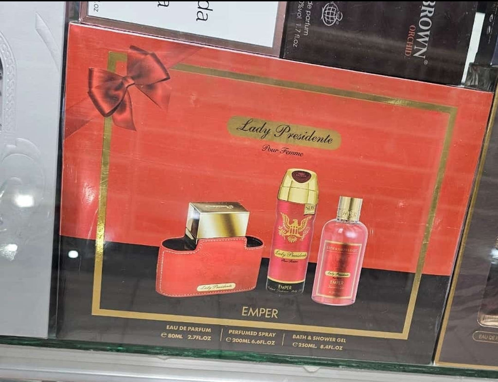 Lady President Emper 3 In 1 Gift Set