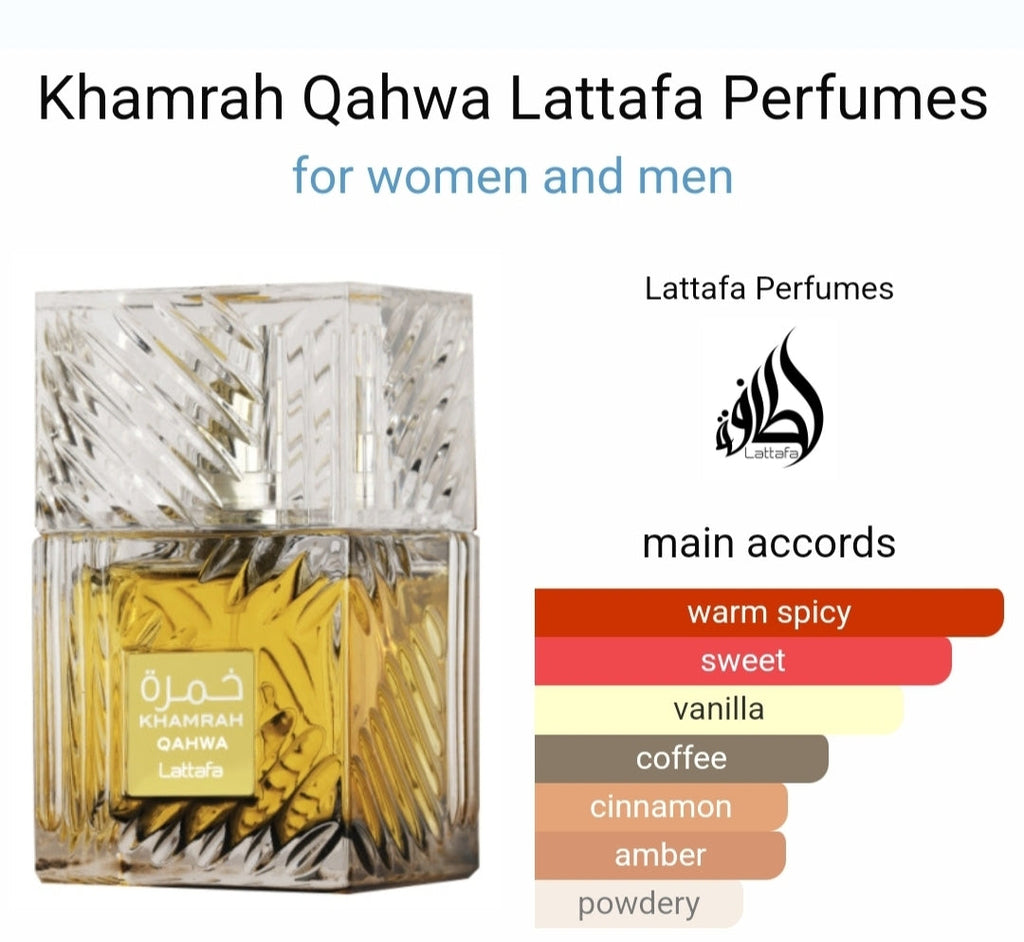 Khamrah Qahwa Lattafa Perfumes 100Ml Eau De Parfum