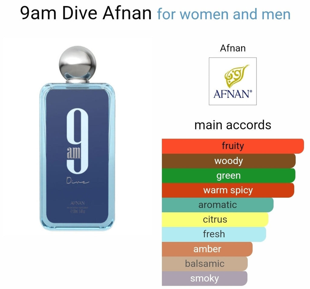 9Am Dive Afnan Perfumes 100Ml