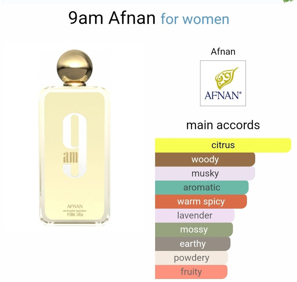 9Am Afnan Perfumes 100Ml