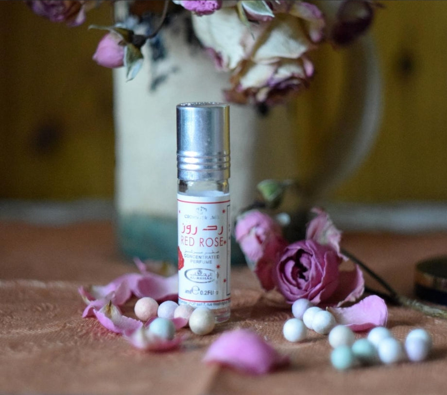 Red Rose Al-Rehab 6ml – Dubai perfumes SA