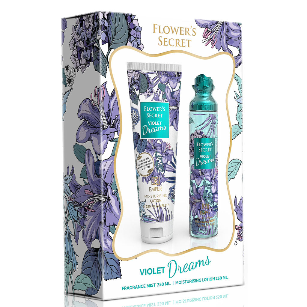 Flowers Secret Violet Dreams 2 In 1 Set