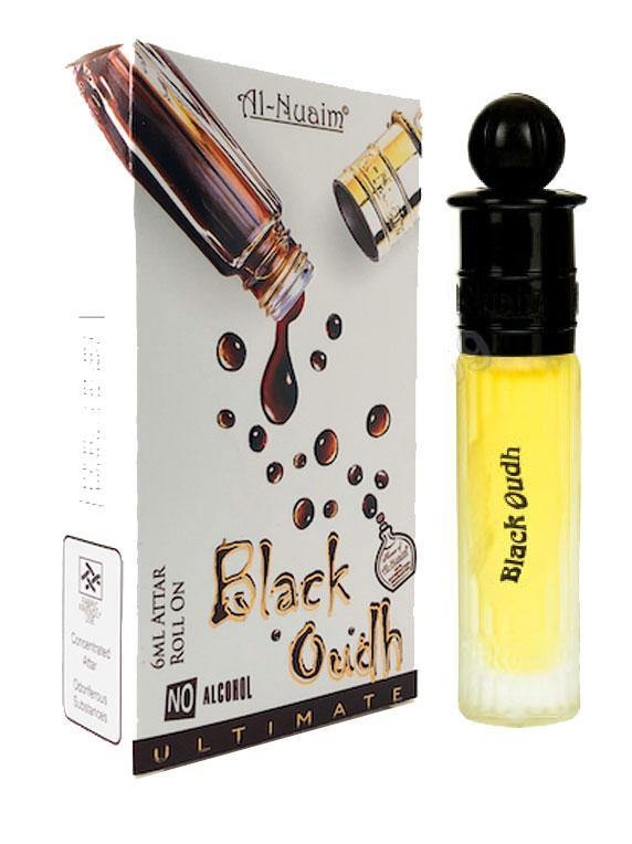 Al-Nuaim Black Oudh attar 6ml - Dubai perfumes SA