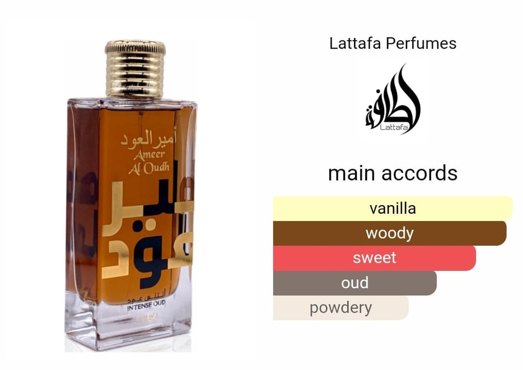 Ameer Al Oudh Intense Oud Lattafa Perfumes - Dubai perfumes SA