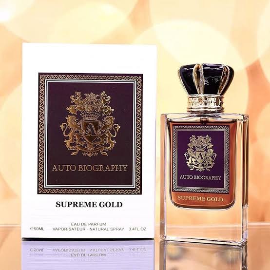 AUTO BIOGRAPHY supreme gold - Dubai perfumes SA