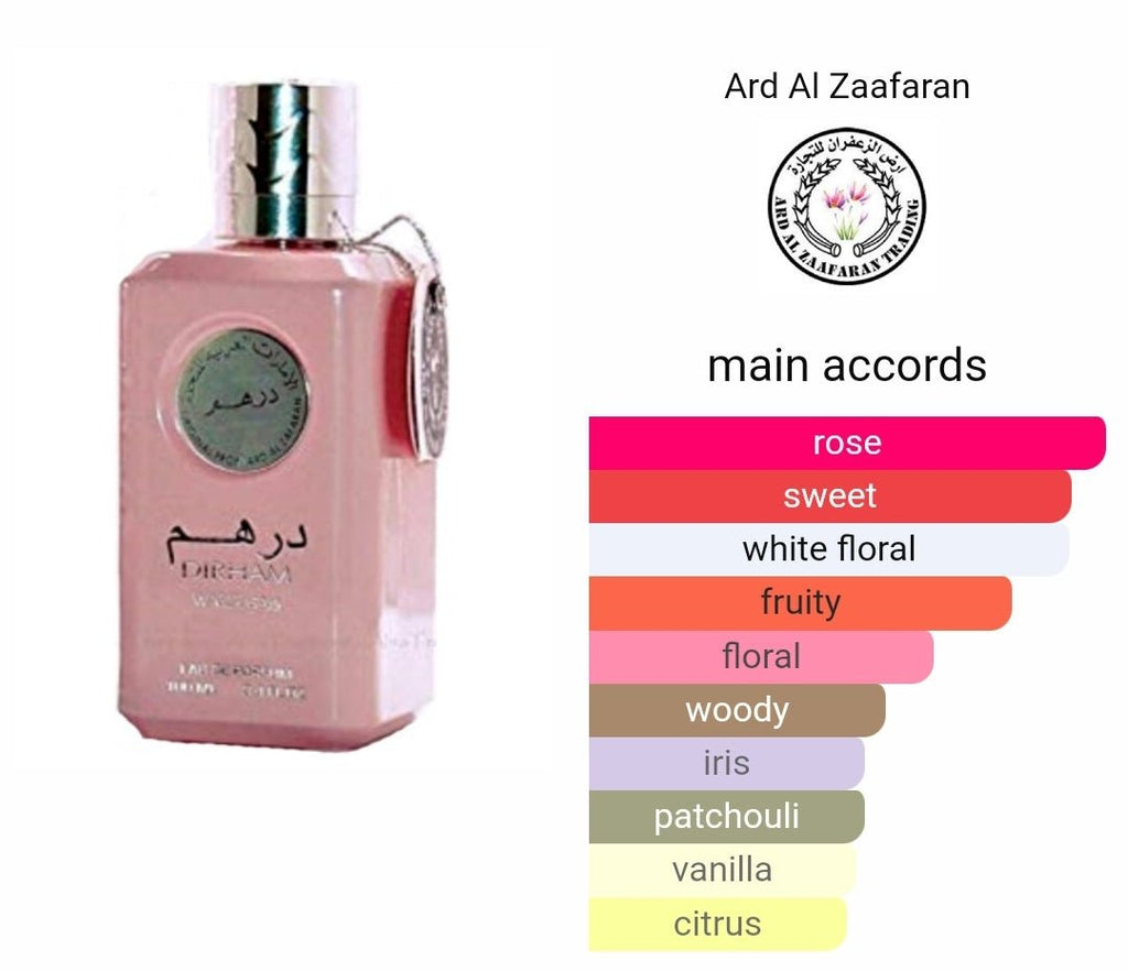 Dirham Wardi Ard Al Zaafaran - Dubai perfumes SA