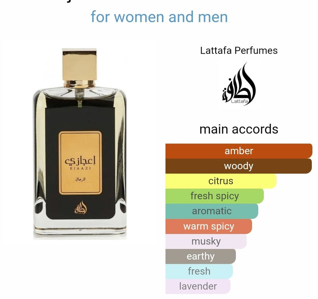 Ejaazi Lattafa edp 100ml - Dubai perfumes SA