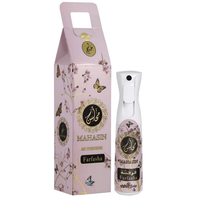 Khadlaj Mahasin Farfasha Air Freshener with 320 ML - Dubai perfumes SA