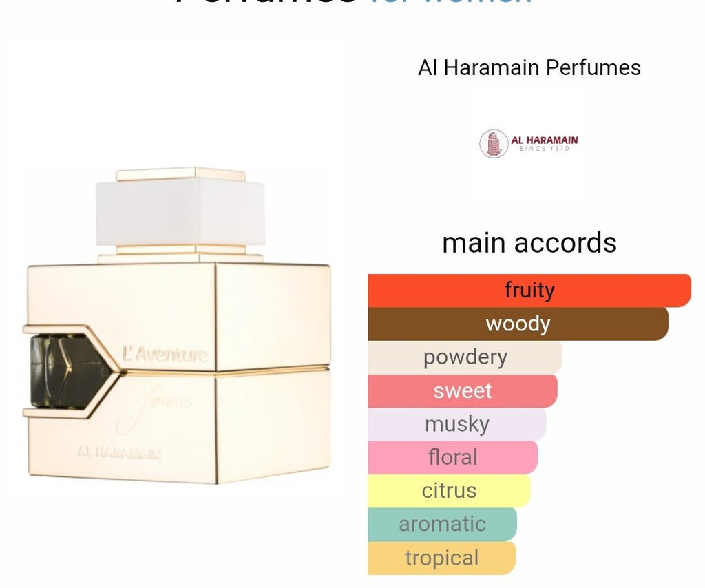 L'Aventure Femme Al Haramain Perfumes - Dubai perfumes SA