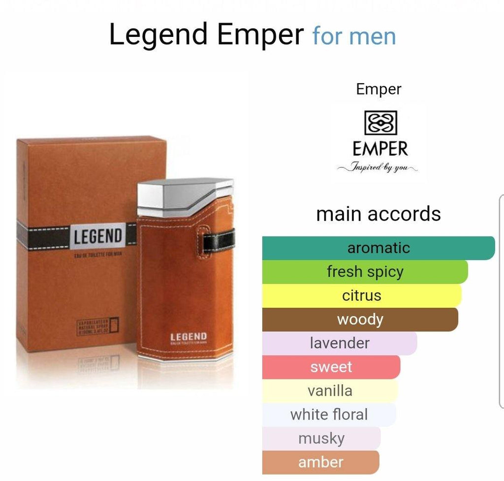 legend by emper - Dubai perfumes SA