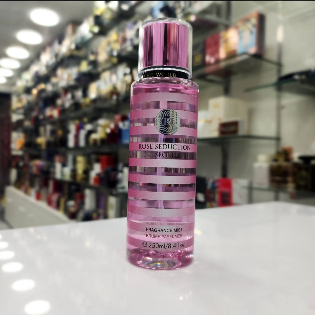 Rose Seduction Secret fragrance mist 250ml - Dubai perfumes SA