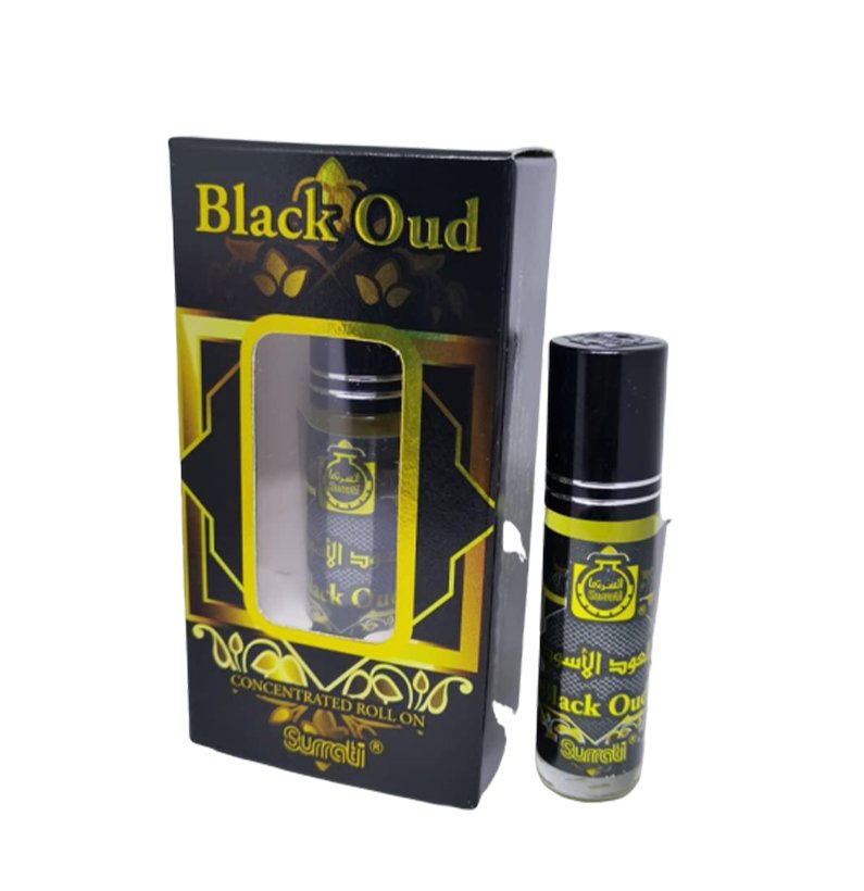 Surrati Black Oud attar 6ml - Dubai perfumes SA